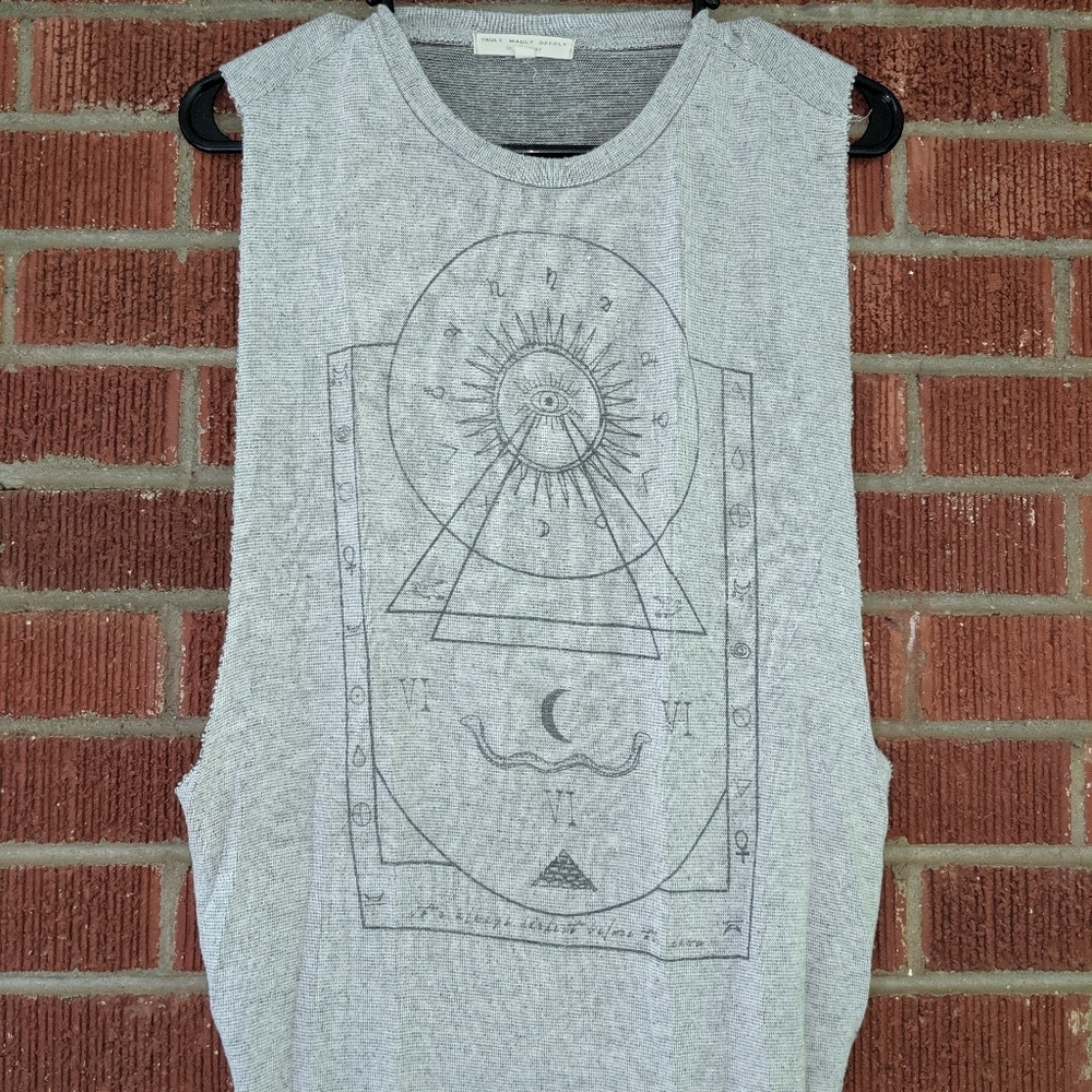 urban outfitters astrological muscle top